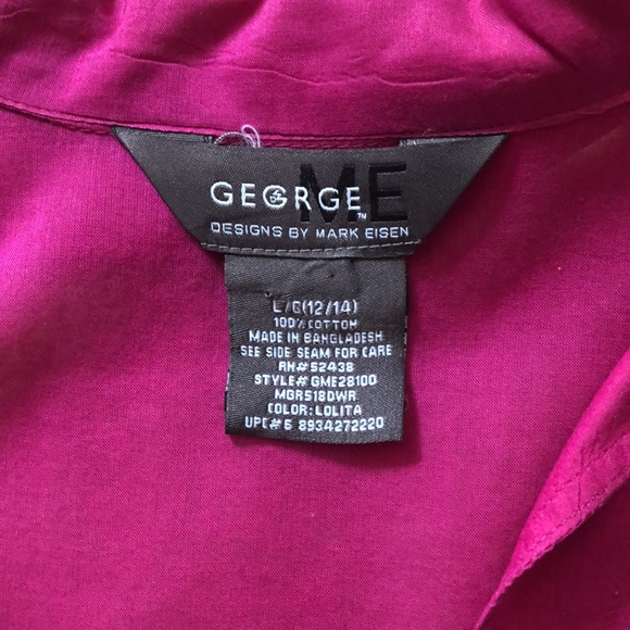 Pink button down shirt size L - Picture 2 of 4